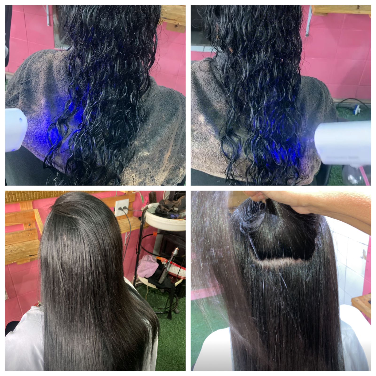 Realinhamento capilar é um tratamento para reduzir frizz e volume, mantendo o cabelo mais alinhado. Ele alisa os fios suavemente, sem usar química ou formol, por isso, pode ser feito em todos os tipos de cabelo - mesmo por quem já utiliza alguma química.  O segredo está na presença dos aminoácidos - ingredientes que estão naturalmente presentes no seu cabelo -, que selam as cutículas dos fios, reduzem o frizz e recuperam a vitalidade do cabelo. O resultado disso são madeixas mais alinhadas, hidratadas e nutridas, além de livres dos fios arrepiados.